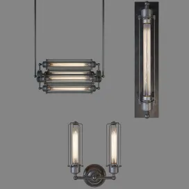 Series loft industrial edison cage